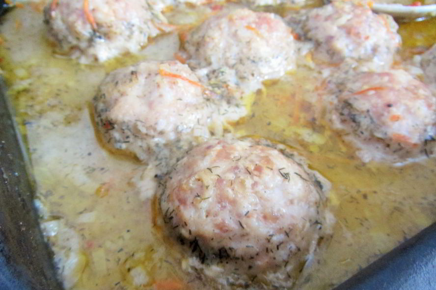 Рецепт тефтелей с подливой