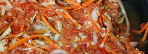 тефтели с сыром и овощами. Шаг 8