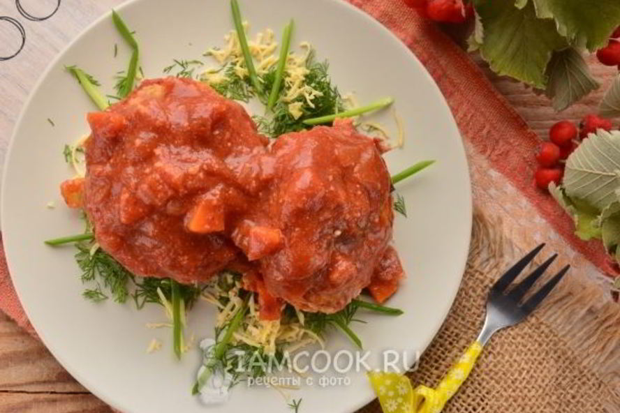 Рецепт тефтелей с сыром в духовке