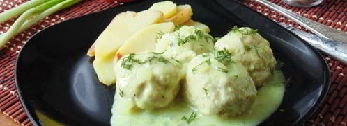 тефтели с яблоками в сметанном соусе. Шаг 14