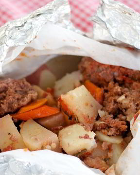 Тефтели в фольге