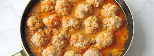 тефтели в грибном соусе. Шаг 11