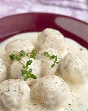 Тефтельки в сливочном соусе