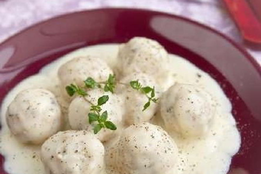 Рецепт тефтелек в сливочном соусе