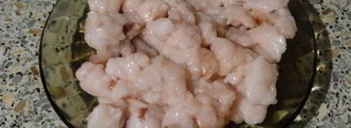 ленивые вареники из картошки со шкварками. Шаг 4