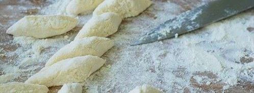 ленивые вареники с топленым молоком. Шаг 20