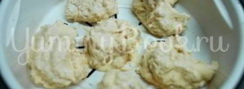 паровые ленивые вареники с нутом в мультиварке. Шаг 10