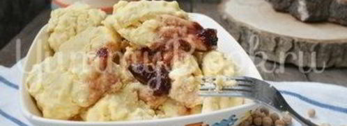 паровые ленивые вареники с нутом в мультиварке. Шаг 11