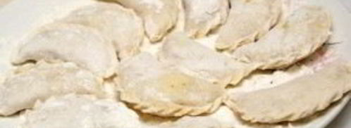 постные вареники с капустой. Шаг 10