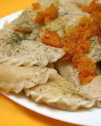 Постные вареники с картошкой