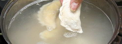 постные вареники с картошкой. Шаг 11