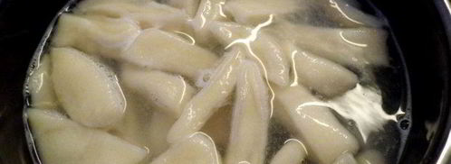 творожно-омлетные ленивые вареники. Шаг 3