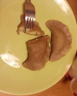 Вареники из Ржаной муки с картофелем