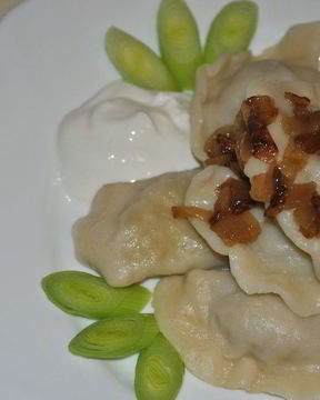 Вареники с капустой и картошкой