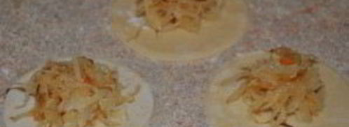 вареники с капустой и картошкой. Шаг 10