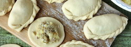 вареники с картофелем и говядиной. Шаг 8