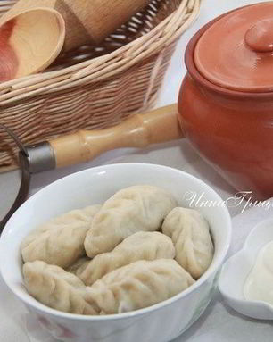 Вареники с картофелем и грибами