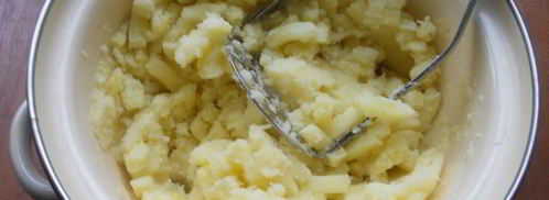 вареники с картофелем и сыром на пару из творожного теста. Шаг 4