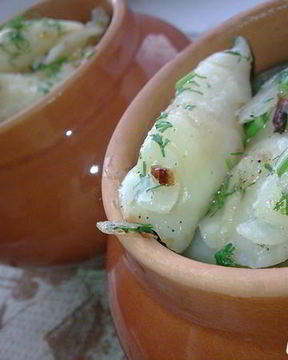 Вареники с картошкой без яиц