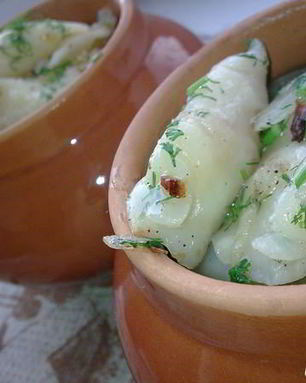 Вареники с картошкой без яиц