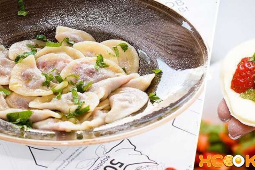 Рецепт вареников с клубникой