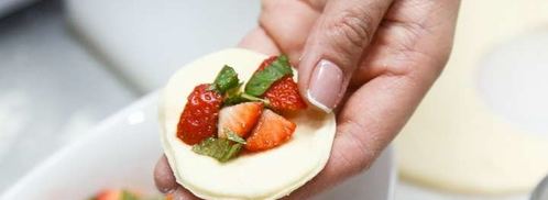 вареники с клубникой. Шаг 9