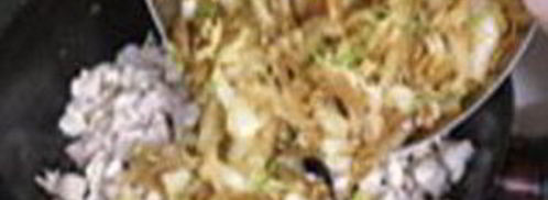 вареники с курицей и капустой. Шаг 4