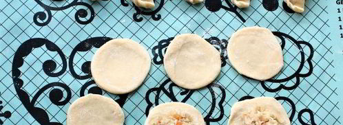 вареники с квашеной капустой и фаршем. Шаг 13