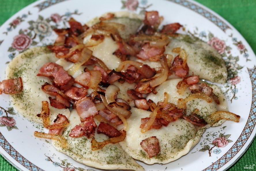 Рецепт вареников с квашеной капустой