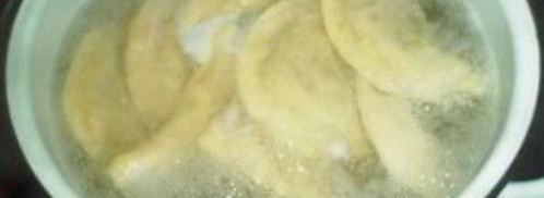 вареники с квашеной капустой. Шаг 13