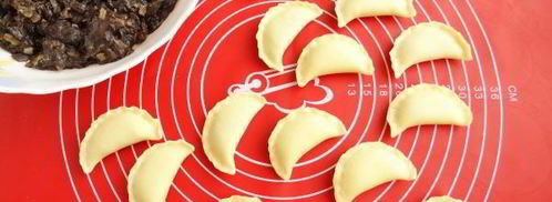 вареники с лесными грибами. Шаг 16