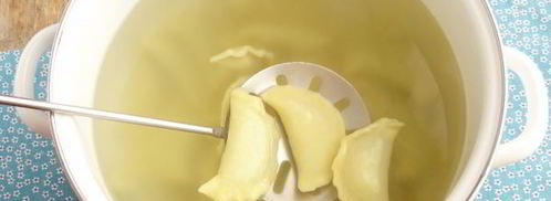 вареники с лесными грибами. Шаг 17