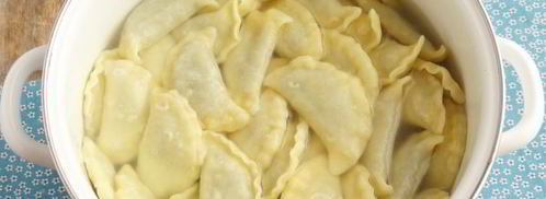 вареники с лесными грибами. Шаг 18