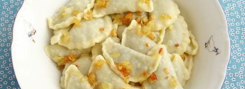 вареники с лесными грибами. Шаг 21