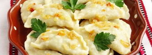 вареники с лесными грибами. Шаг 23