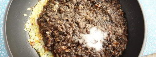 вареники с лесными грибами. Шаг 8