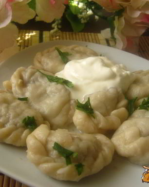 Вареники с мясом и картофелем