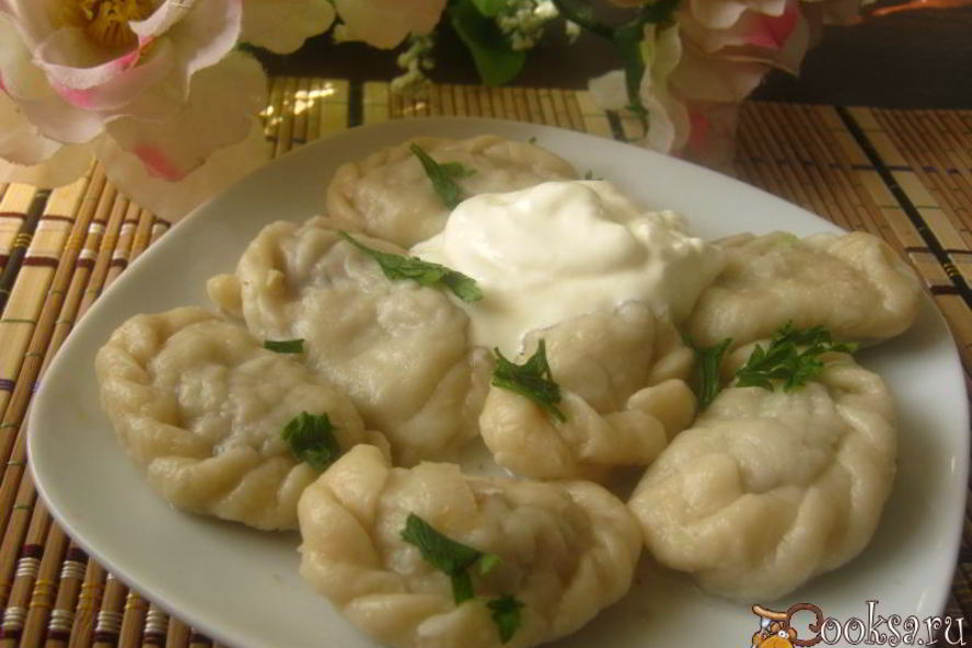 Рецепт вареников с мясом и картофелем