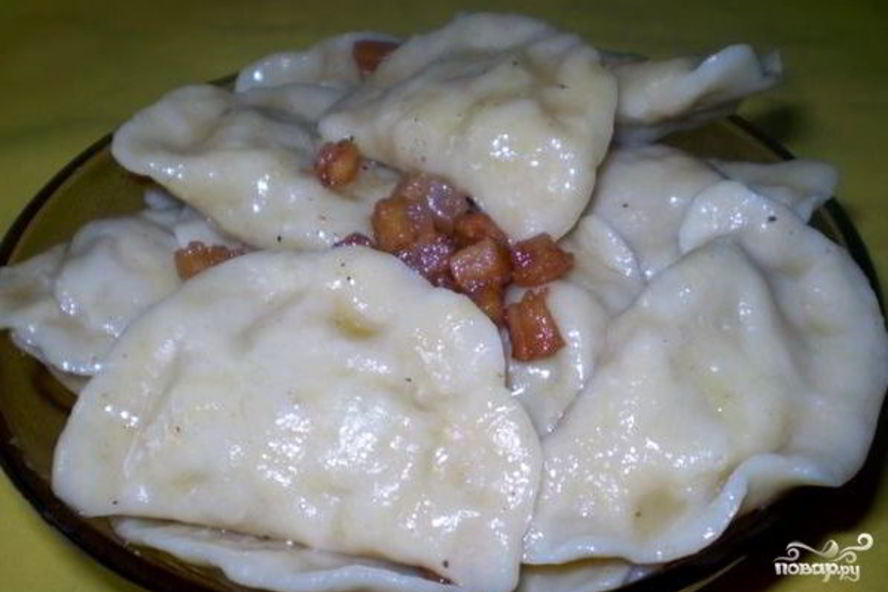 Рецепт вареников с мясом и картошкой