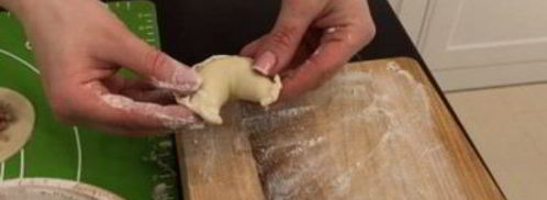 вареники с мясом на заварном тесте. Шаг 7