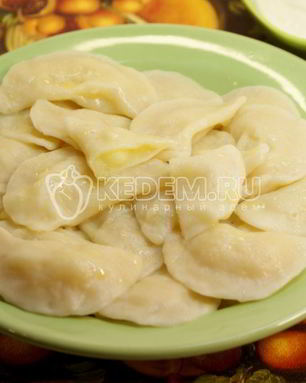 Вареники с нежным картофелем