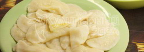 вареники с нежным картофелем. Шаг 6