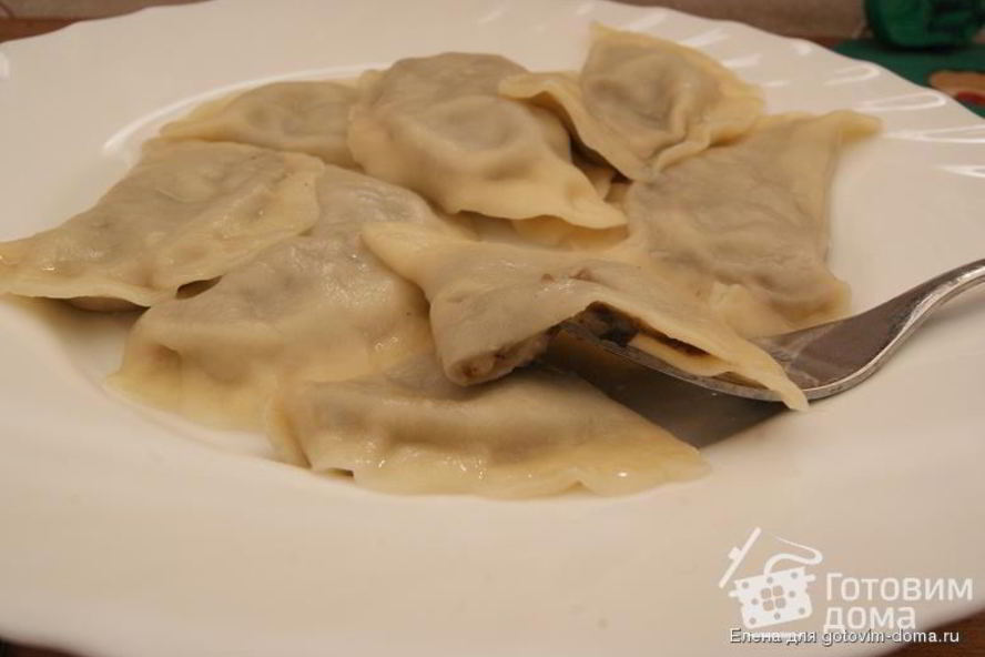 Рецепт вареников с постными начинками