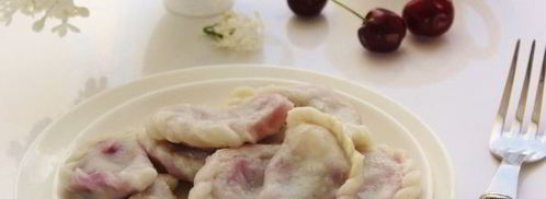 вареники с вишней из теста на воде. Шаг 14