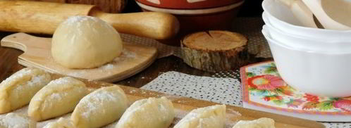 вареники с вишней на кефире. Шаг 17