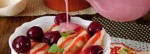 вареники с вишней на кефире. Шаг 23