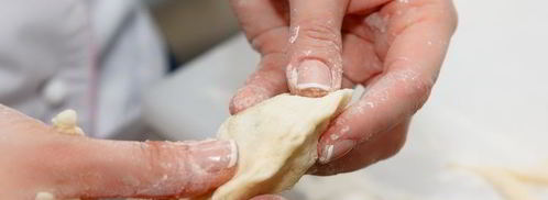 вареники с яблоком и корицей. Шаг 10