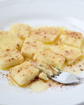 Вареники творожные ленивые