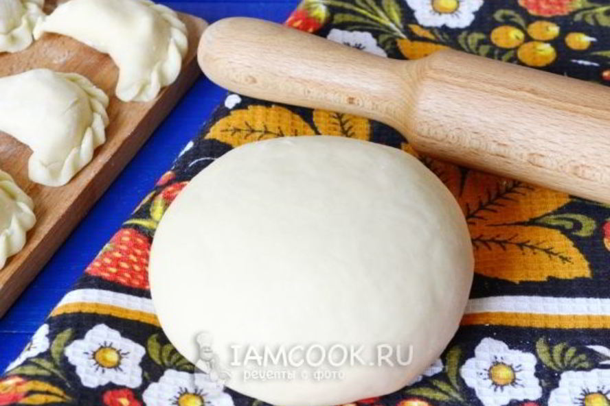 Рецепт заварного теста для вареников с творогом