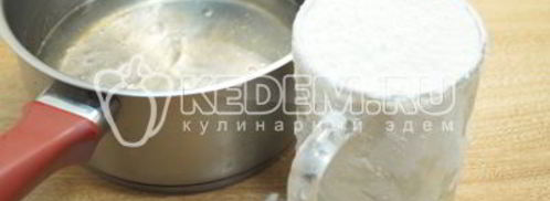 заварное тесто для вареников. Шаг 3